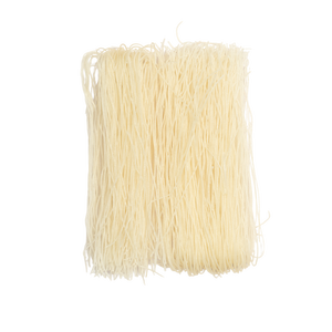 Riz séché de haute qualité OEM, macaroni, riz séché non OGM, nouilles de riz pour soupes, fondue, fournisseur premium du Mekong au Vietnam, sac de 200g en stock - Product Image 3