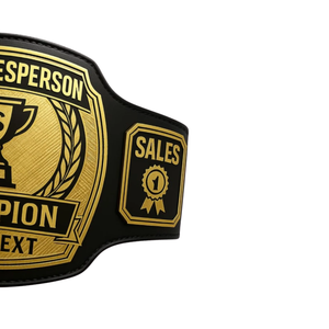 Ceinture de champion personnalisée pour les meilleurs vendeurs, trophée de récompense de vente personnalisé, ceinture sportive de haute qualité, cadeaux d'entreprise uniques - Product Image 3