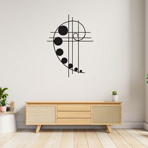 Décoration murale en métal sur mesure pour salon et chambre à coucher, artisanat moderne, ornement mural contemporain pour la maison - Product Image 5