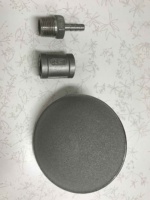 Disque d'aération en titane à diffusion d'ozone pour le mélange de gaz ozone et d'eau dans les eaux usées, directement de l'usine