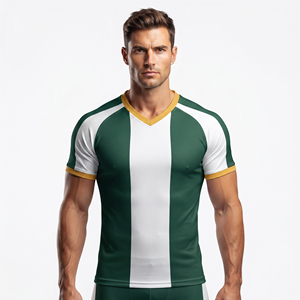 Camiseta de Remo para Hombre, Sublimación Completa, Personalizada con Nombre, Número y Logotipo, Cuello en V - Product Image 1