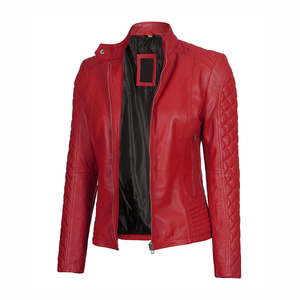 Chaqueta de Cuero para Mujer, Estilo Urbano, Diseñada para Uso Diario y las Necesidades de Moda Moderna, MOQ Bajo - Product Image 3