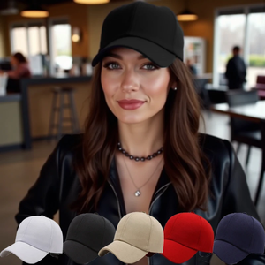 หมวกเบสบอลสีพื้น 1 ชิ้น สำหรับทุกเพศ ปรับขนาดได้ สวมใส่สบาย ระบายอากาศได้ดี ผ้าเจอร์ซีย์ ป้องกันแสงแดด เหมาะสำหรับฤดูใบไม้ผลิ ฤดูร้อน ใช้ได้ทุกวัน - Product Image 3