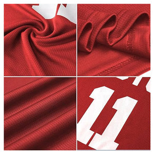 เสื้อฟุตบอลแบบกำหนดเองสำหรับผู้ชายและผู้หญิง เสื้อกีฬาแบบสั่งทำพร้อมชื่อและหมายเลขส่วนตัว พิมพ์เสื้อทีมของคุณเอง - Product Image 3