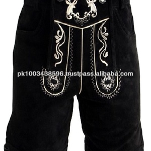 Pantalones Cortos de Cuero TRACHTEN de Alta Calidad para Hombre, Estilo Bávaro, para el Oktoberfest - Product Image 2
