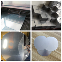 Plaque acrylique miroir double face pour laser