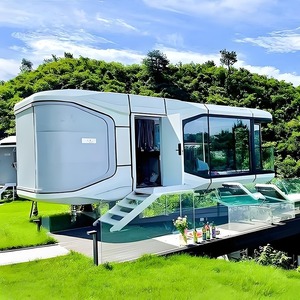 Wind Resistance Prefabricated House Quick Setup Space Capsule House + Free Shipping - Product Image 1