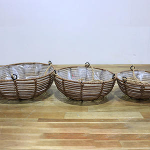 Artex Dong Thap Factory's CH2319A modelo macetas colgantes hechas a mano algas marinas jacinto de agua artesanías decorativas para interiores - Product Image 5