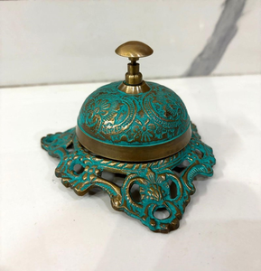 Campana de Puerta Vintage de Hierro Fundido, Campana Decorativa Antigua para Montar en la Pared, Campana Rústica para Puerta de Jardín, Campana para Casa de Campo, Hotel, Restaurante - Product Image 3