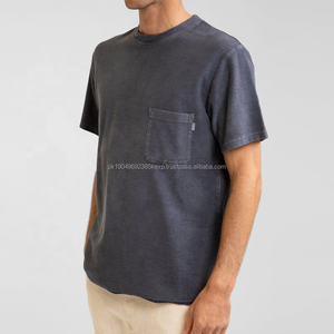 Camiseta de Felpa Francesa para Hombre, 100% Algodón Orgánico, Camiseta Ecológica Tipo Toalla, Camiseta de Toalla para Hombre - Product Image 1