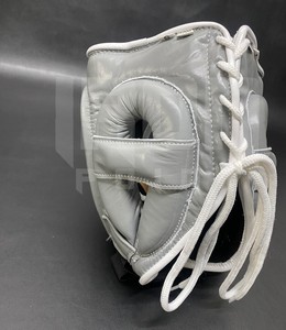 Protège-têtes de boxe personnalisables en cuir de vachette de qualité supérieure, à lacets, avec rembourrage épais à 4 couches, poignées anti-humidité pour l'entraînement - Product Image 5