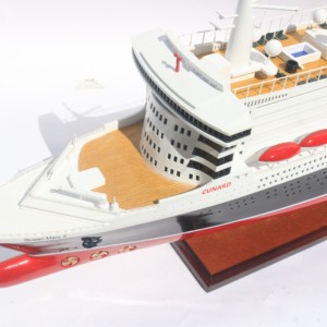Modèle de bateau en bois QUEEN MARY 2 Ocean Lines VERSION STANDARD - Product Image 3