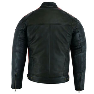 Chaqueta de Cuero de Primera Calidad en Oferta, Unisex, Talla Grande, Piel de Vaca Original, para Motociclismo, Deportes de Invierno, Transpirable - Product Image 4