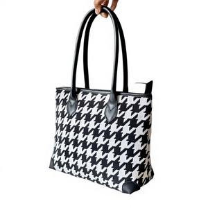 Filles à la mode en cuir véritable sacs à main conception personnalisée fermeture éclair étanche grande capacité sac à main en gros portefeuille personnalisé - Product Image 1