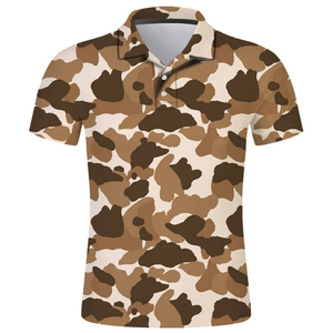 Chemise à manches courtes unisexe ACE, style hawaïen, camouflage noir, col rabattu, imprimé numérique, respirante, coupe classique, toutes saisons - Product Image 5