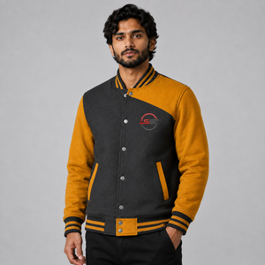 Most Selling <b>Men</b> <b>Varsity</b> <b>Jacket</b> Custom Logo Soft Comfortable Casual Baseball <b>Bomber</b> Streetwear <b>Varsity</b> <b>Jacket</b> for <b>Men</b> - Product Image 4