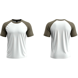 Camiseta Unisex Oversize con Costura Raglán, Algodón Grueso, Manga Corta, Estilo Casual, Logotipo Serigrafiado, Camiseta de Verano - Product Image 3