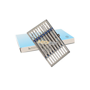 Juego de 7 Elevadores Dentales Proximadores/Luxadores de Acero Inoxidable PDL para Extracción de Dientes, Instrumentos Quirúrgicos - Product Image 2