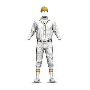 Wholesale Professional Baseball Uniform Sets Plus Size 100%Polyester Quick Dry Lightweight Custom Logo Player Name Teams Uniform - Product Image 1