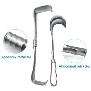Ensemble d'opérateurs abdominaux en acier inoxydable de haute qualité, instruments chirurgicaux manuels, poignée Deaver, certifié CE par Grip Surgical - Product Image 4