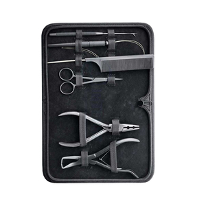 Herramientas Profesionales para Extensiones de Cabello, Juego de Pinzas de Acero Inoxidable para Extensiones de Cabello de Todo Tipo, Kit de Extensiones en Oferta - Product Image 4