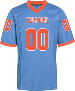 Fabricant de maillots de football américain pour adultes en gros – Polyester respirant, logo personnalisé imprimé sur toute la surface, pour clubs et équipes, fabrication OEM - Product Image 2