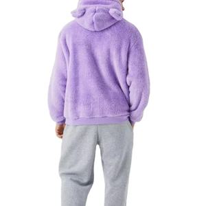 Sweat-shirt thermique unisexe de haute qualité, vente chaude, en molleton de coton, différentes couleurs d'hiver, respirant, personnalisable OEM XS 2026 - Product Image 4