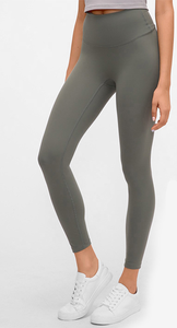 Wholesale High Waist Yoga <b>Leggings</b> Ladies Fitness Breathable Gym Stretching Wear Solid <b>Pattern</b> Plus Size Women's <b>Leggings</b> - Product Image 2