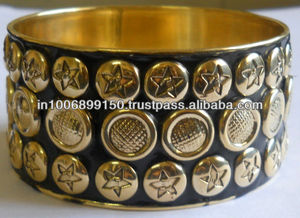 Boho Style Blue Stacked Bangle <b>Bracelet</b> <b>Set</b> Wholesale - Product Image 6