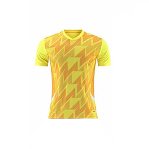 เสื้อฟุตบอลออกแบบเองขายดีที่สุด เนื้อผ้าระบายอากาศได้ดี สวมใส่สบาย แขนสั้น ไซส์ใหญ่สำหรับผู้ชาย - Product Image 1