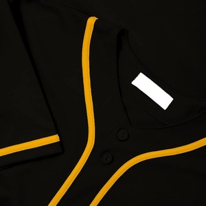 Chemise de baseball personnalisée à boutons, grande taille, t-shirt de sublimation, logo brodé, nom, numéro, maillot de baseball pour hommes et jeunes - Product Image 5