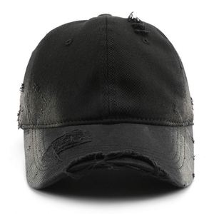 Gorra de Béisbol Vintage para Hombre y Mujer, Lavada, con Agujeros, Desgastada, para Primavera, Verano, Otoño e Invierno - Product Image 2