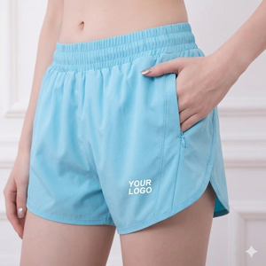 กางเกงขาสั้นผู้หญิง ผ้าฝ้าย ยืดหยุ่นได้ ใส่สบาย สไตล์สปอร์ต แต่งระบาย แฟชั่นรักษ์โลก สตรีทแวร์ - Product Image 3