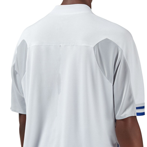 Camiseta Deportiva de Fútbol para Hombre, Cuello Alto, Manga Corta, Malla Transpirable, Corte Regular, Color Sólido, para Adultos, Todas las Temporadas - Product Image 1