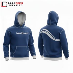 Sudadera con Capucha Oversize para Hombre, Diseño Gráfico Personalizado, Alta Calidad, 100% Algodón, Bordada, con Dobladillo Acanalado, Hombros Caídos, Logotipo Frontal Digital - Product Image 3