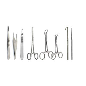 Kit de Instrumentos Quirúrgicos Veterinarios para Esterilización de Perreras con Pinzas de Bloqueo y Tijeras de Precisión para Cirugía Animal y Reproducción de Mascotas - Product Image 3