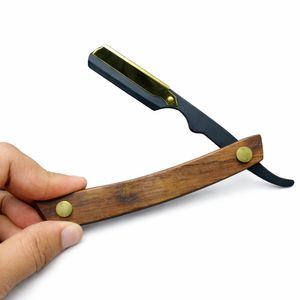 Navaja de afeitar Cut Throat The Jolly Roger de acero inoxidable negro - Product Image 4