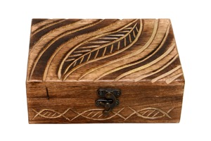 Caja de Madera Grabada con Láser Personalizada para Marca, Caja de Madera Grabada con Láser para Joyería, Caja de Almacenamiento, Estuche de Embalaje al por Mayor - Product Image 2