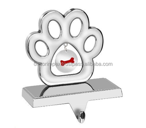 Soporte de almacenamiento de aluminio de la mejor calidad para perchas de chimenea para decoración navideña - Product Image 5