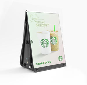 Stazione di ricarica intelligente <span class=keywords><strong>AYA</strong></span> II caricatore da tavolo Mobile per ristoranti con cartellone - Product Image 1