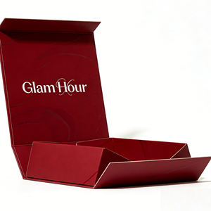 Boîte cadeau en carton magnétique écologique, recyclable, avec impression de logo personnalisée de luxe pour l'emballage de cosmétiques - Product Image 2