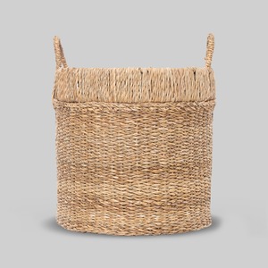 Juego de 3 cestas de almacenamiento de mimbre tejidas a mano, cestas de almacenamiento artesanales, venta al por mayor, ecológicas, hechas en Vietnam - Product Image 3