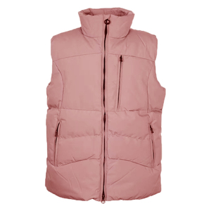 Gilet matelassé imperméable sans manches avec fermeture éclair, respirant, écologique, tendance, pour homme et femme, avec logo personnalisé - Product Image 4