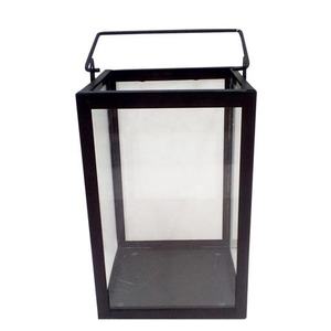 Lanterne en verre chromé la plus vendue pour la maison, les villas, l'éclairage au sol et sur table, utilisation décorative, lanterne en métal - Product Image 4