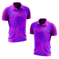 Chemise d'été à manches courtes imprimée pour homme en polyester respirant, idéale pour l'entraînement et le golf, personnalisable, tendance, unie, haute qualité
