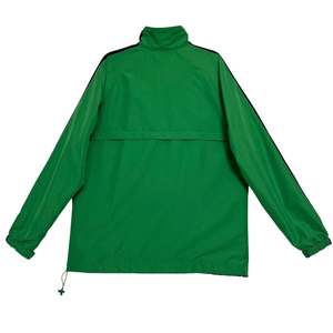 Nuevo Conjunto Deportivo de Poliéster Verde para Hombre, Chaqueta y Pantalones de Cuello Alto, Color Sólido, Transpirable, Ropa Casual de Primavera - Product Image 3