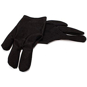 Custom Logo 3 Finger Billiard Gloves for <b>Pool</b> Snooker <b>Cue</b> Sports Left Hand Glove Stretch Fabric Premium Quality Billiard Gloves - Product Image 2