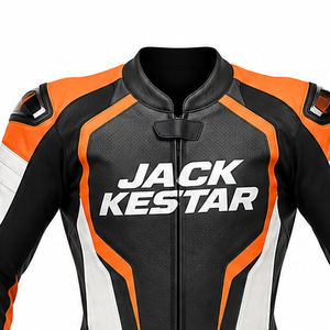 Traje de Motociclismo de Carreras con Diseño Personalizado, Equipamiento Profesional de Cuero para Motociclistas, para Días de Pista y Equipos de Carreras - Product Image 3