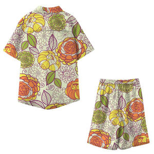 Ensemble short et t-shirt pour homme en coton respirant, sublimation haute qualité, prix abordable, prix de gros. - Product Image 3