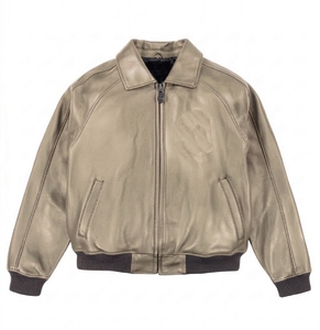 Veste en cuir vintage marron foncé pour homme, style motard, en cuir véritable vieilli, idéale pour les journées froides. - Product Image 6